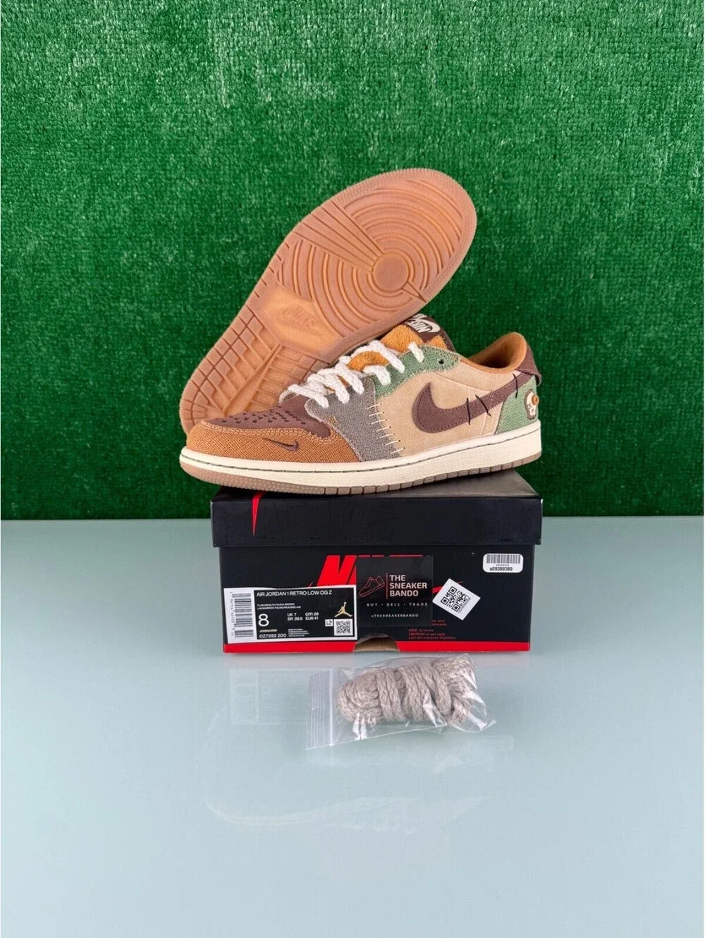 Size 8M - Jordan 1 Retro OG x Zion Williamson Low Voodoo